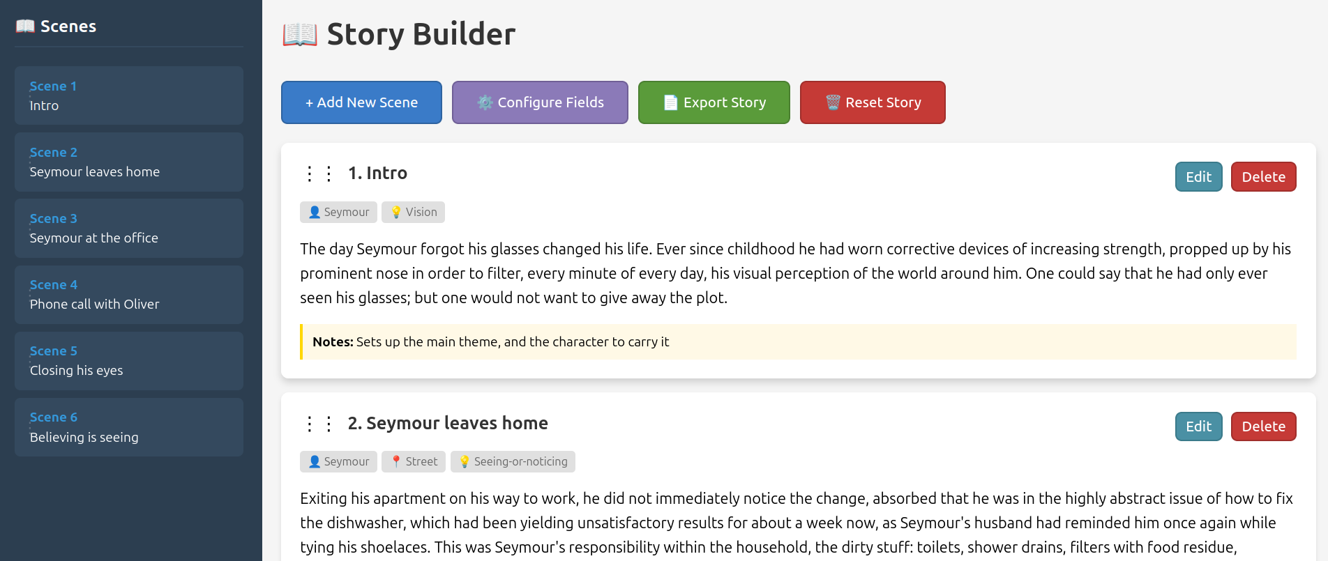 Example of using Odysseus